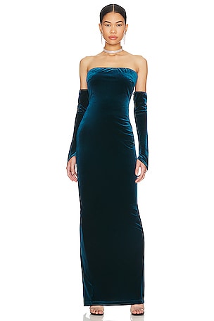princess polly baby blue dress Strapless Dresses | Tube Top Dresses main image 1