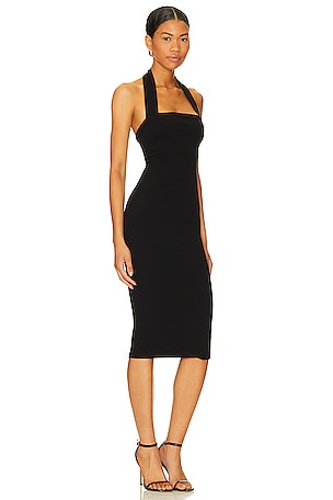Nookie Boulevard Midi Dress in Black