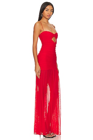 Nookie Monroe Gown in Red