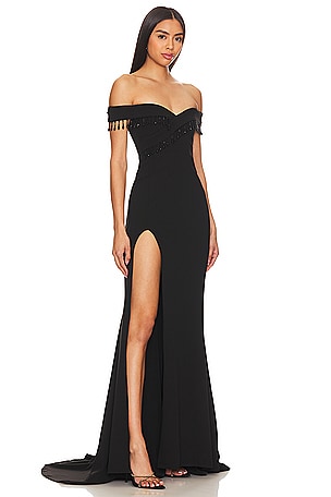 Nookie Chicane Gown in Black