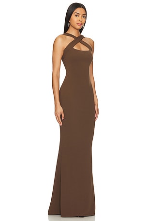 Nookie Viva 2 Way Gown in Brown
