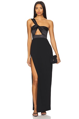 Renaissance One Shoulder Maxi Dress Nookie