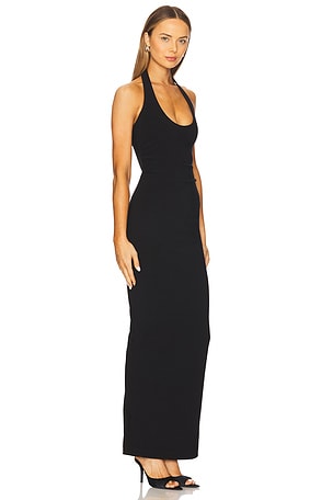 Nookie Natalia Halter Maxi Dress in Black