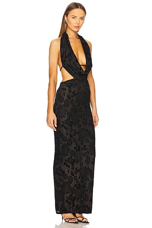 Nookie Isabella Maxi Dress in Black