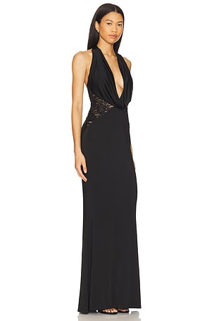 Nookie Lala Gown in Black