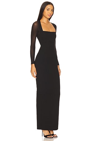 Nookie Amore Mesh Maxi in Black