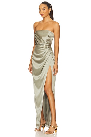 Nookie x REVOLVE Alina Gown in Sage