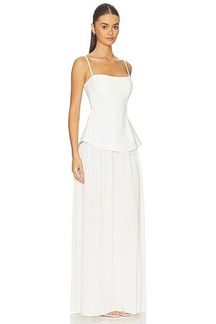 Nookie Darling Maxi Dress in Ivory
