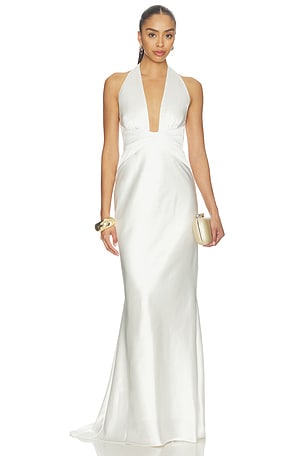 Scarlet Plunge Gown Nookie