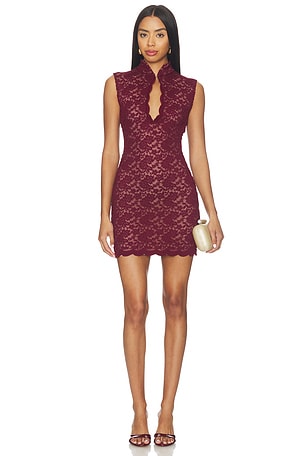 Mystique Highneck Mini Dress Nookie