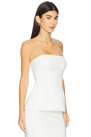 Nookie Caroline Strapless Top in Ivory