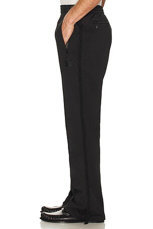 Needles Fringe Track Pant Tricot Jersey in Black