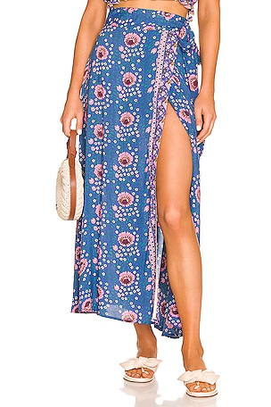 Layla Maxi Skirt in Azure Layla Maxi Skirt in Azure