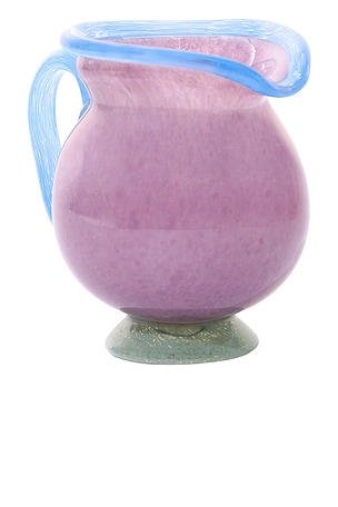 Noon & Moon Grape Pastel Pitcher Vase en Violet