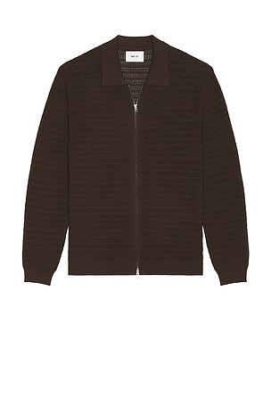 Gustav Long Sleeve Zip Sweater NN07
