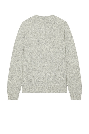 NN07 John Crew Neck Sweater in Light Grey