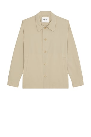NN07 Zander Overshirt in Beige