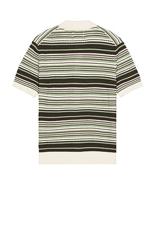 NN07 Nolan Polo Cardigan 6686 in Green