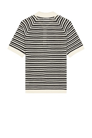 NN07 Brett Short Sleeve Polo 6686 in Black