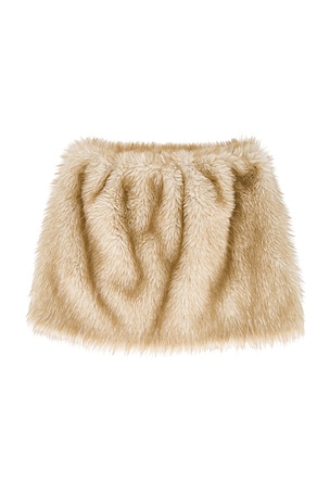 Pascale Faux Fur Shawl NONchalant Label
