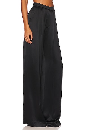 NONchalant Label Paris Wide Leg Pant in Black