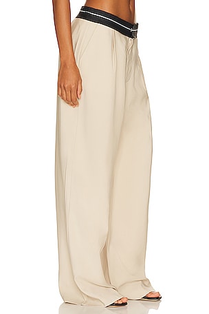 NONchalant Label Rebecca Pant in Cream