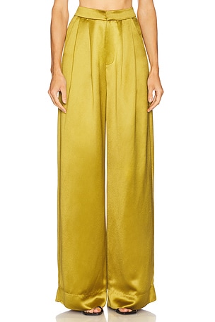 NONchalant Label PANTALON PARIS en Jaune