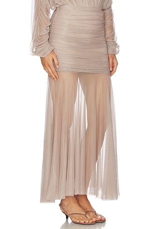 Nonchalant Label Luca Skirt in Taupe