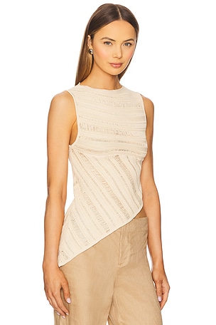 NONchalant Label Banks Top in Nude