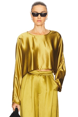 Emmy Clean Hem Crop Top NONchalant Label