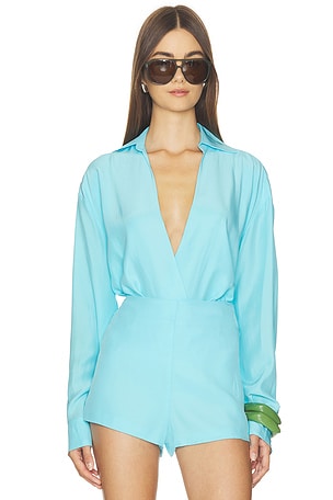 Valen Silk Bodysuit Nonchalant Label