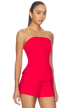 Nonchalant Label Georgia Top in Red