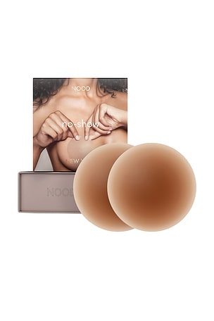 No-show Reusable Round Nipple Covers 3 Inch NOOD