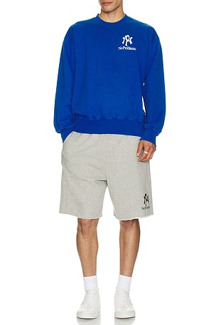 No problemo shorts deportivos nyp en color gris