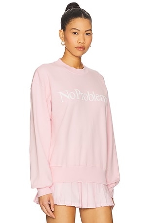 No Problemo No Problemo Sweatshirt in Blush