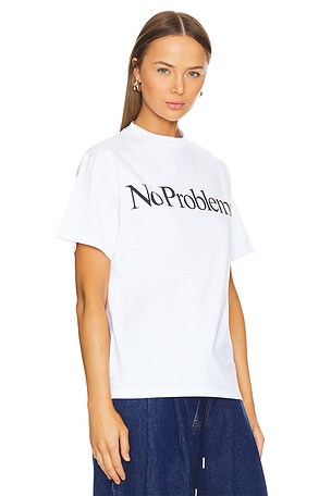 No Problemo T-shirt à manches courtes en Blanc