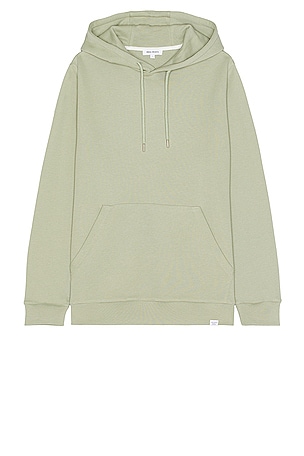 Norse Projects Vagn Classic Hoodie in Sunwashed Green | REVOLVE