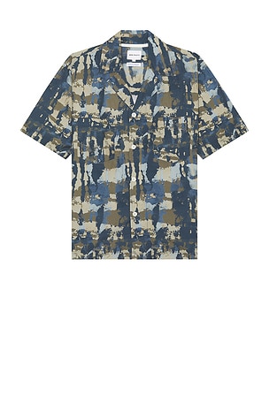 Mads Relaxed Printed Shirt Norse Projects