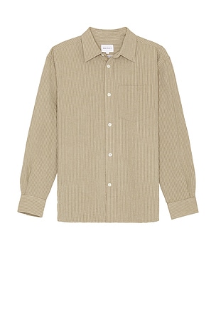 Mo Oversized Striped Shirt Norse Projects