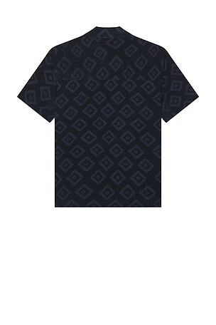 Norse Projects Mads Batik Shirt in Navy