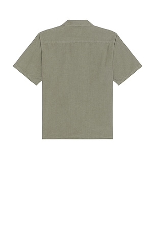 Norse Projects Carsten Cotton Tencel Shirt in Grey