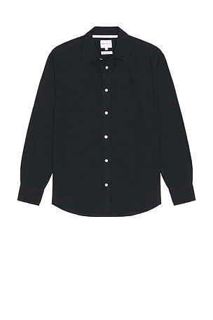 Algot Relaxed Cotton Linen Shirt Norse Projects