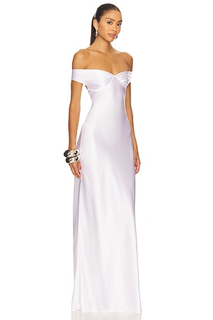 Natalie Rolt Bridget Gown in White. Size 3 / L. Also