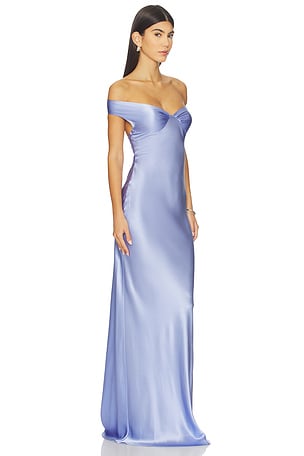 Natalie Rolt Bridget Gown in Baby Blue
