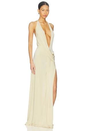 Natalie Rolt Winona Gown in Yellow