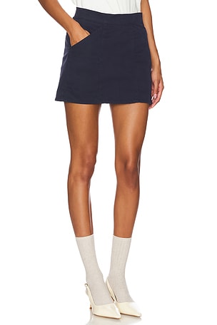 NSF Joelle Mini Skirt in Navy