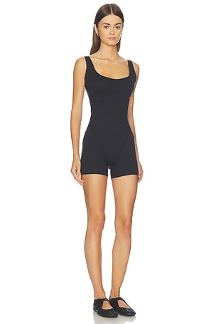 NikeSKIMS Matte Corset One Piece in Black