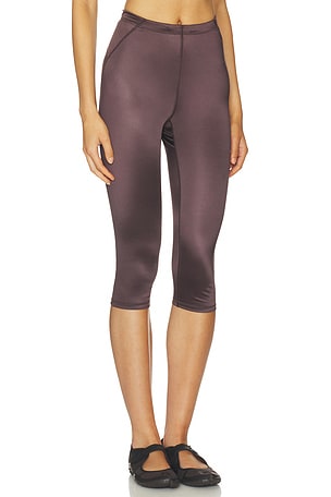 NikeSKIMS LEGGenGS COURTS SHenE DRAWCORD en Marron