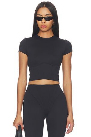 Matte Corset Crop Top NikeSKIMS