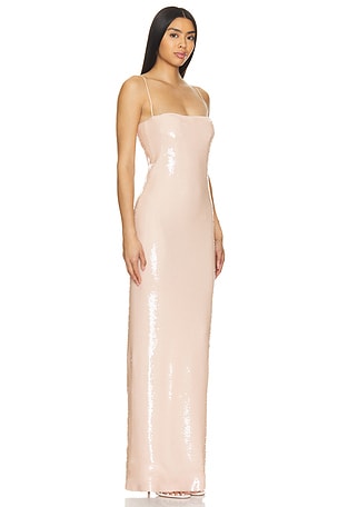 Nue Studio Bare Maxi Dress in Nude